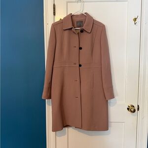 J. Crew Women's Tan/ Peach Trench Coat